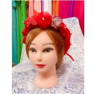 Mấn cô dâu đính hoa cao cấp
