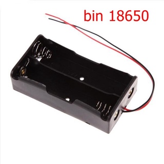Đế bin 18650 2 bin nối tiếp ra 7,4v