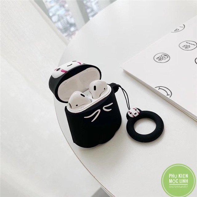 Case airpods Vô diện  Vỏ bao airpod 1 2 3 Pro silicon đựng tai nghe không dây i11 i12 ... no face