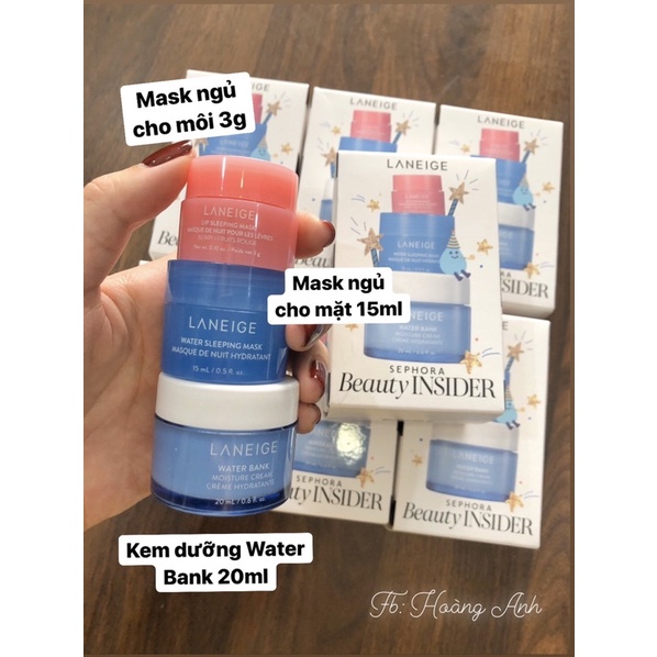 Set dưỡng 3 món Laneige