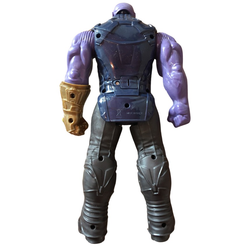 Đồ Chơi Mô Hình Thanos Nhựa Đặc Cao 30cm Loại Lớn Có Đèn Led Đỏ Và Phát Nhạc Cho Bé Thích Siêu Anh Hùng