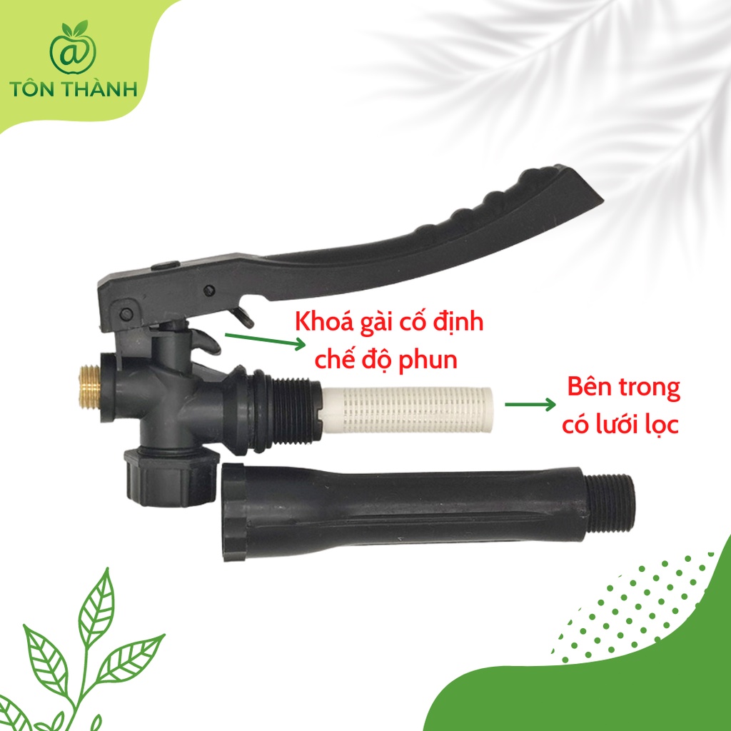 TAY BÓP ĐEN BÌNH XỊT ĐIỆN NHỰA 1 ĐẦU THAU VÀ LOẠI NÂNG CẤP TIM BẰNG THAU HÀNG ĐẸP BỀ