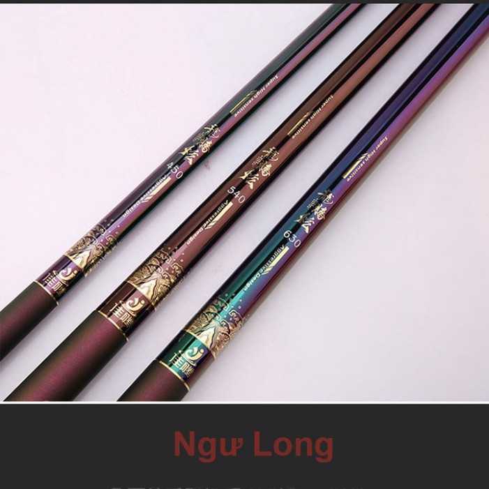 Cần câu tay 5h dạ nguyệt carbon cao cấp Chuyên Câu Đơn Câu Đài Tặng Kèm Ngọn Phụ