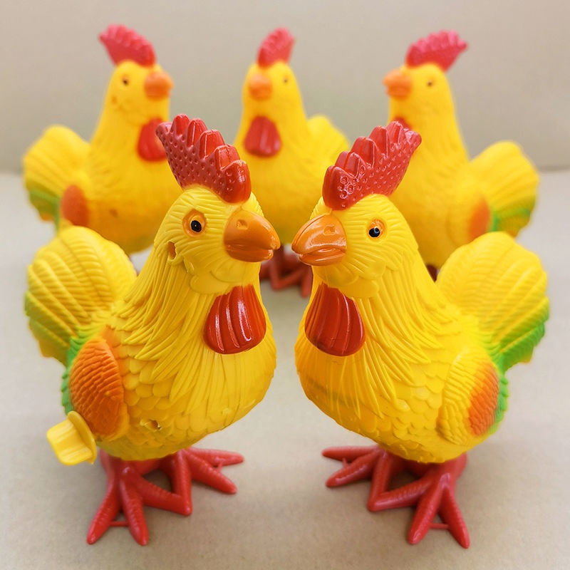 Đồ Chơi Con Gà Trống Lên Dây Cót Vui Nhộn Dành Cho Trẻ 1-4 Tuổi