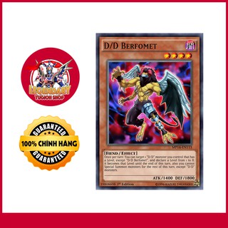 [Thẻ Bài Yugioh Chính Hãng] D/D Berfomet
