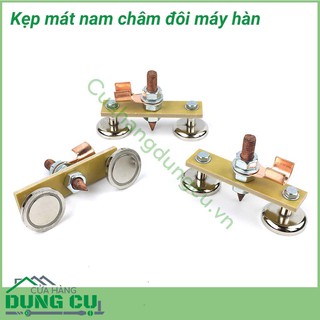 Kẹp mát nam châm đôi máy hàn