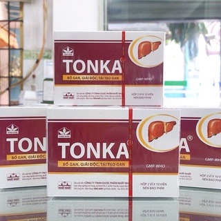 ✅TONKA NHẤT NHẤT TIÊU ĐỘC BỔ GAN (Hộp 20 viên)
