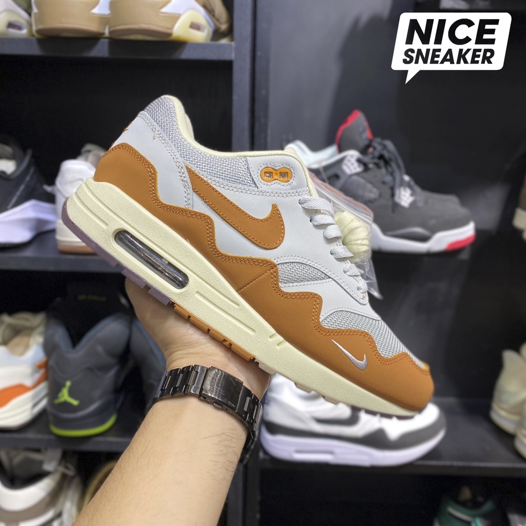 Air Max 1 Patta Waves Monarch - Giày sneaker , giày thể thao thương hiệu Nice Sneaker | Phiên bản high quality .