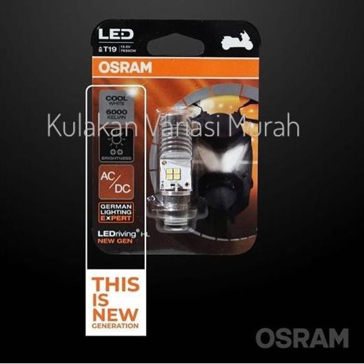 Bóng Đèn Pha Led Osram T19 H6 M5 K1 7735cw Ln9 Chuyên Dụng Cho Xe Mô Tô