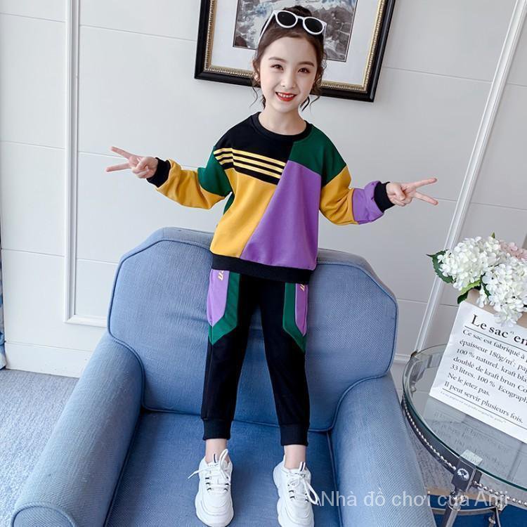 New Autumn Suit Girls Clothing Children Network Red Ocean Gas Children Spring And Autumn, Fashion Sports