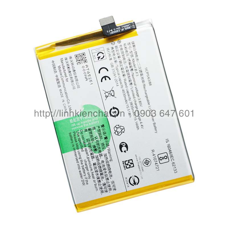 Pin Vivo Y91 Vivo 1814  4030mAh Zin - Hàng nhập Khẩu