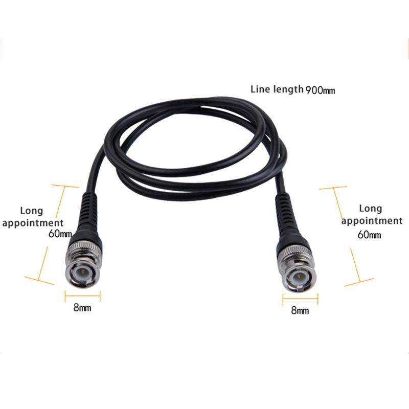 Dây cáp đồng trục LODESTAR BNC đầu cắm sang đầu cắm BNC 50 Ohm RF cho máy quay an ninh FM