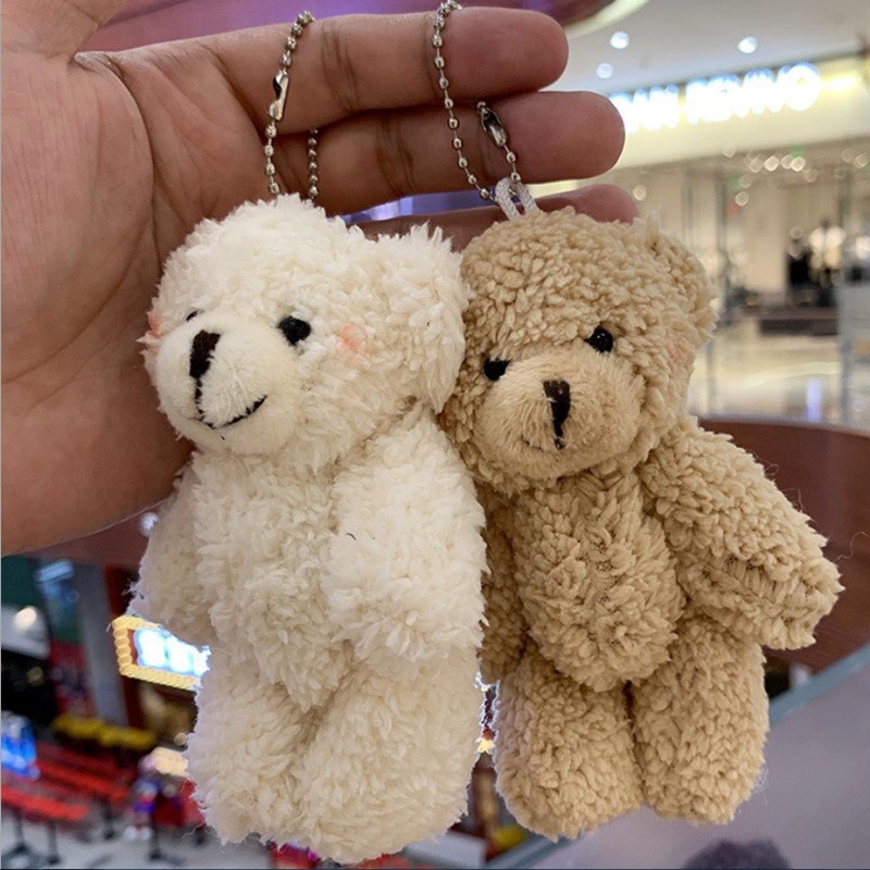 Móc Khóa Hình Gấu Nhồi Bông Dễ Thương - LIONKING
