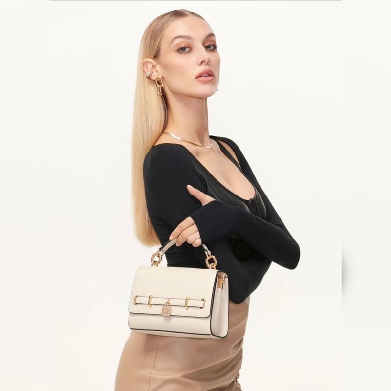 TÚI CẦM TAY LYN OUTLET| ELLIE S 20cm| 2 màu