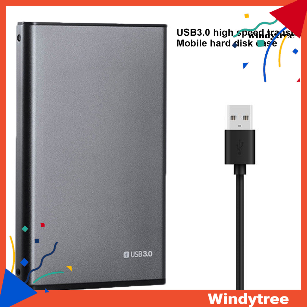 Hộp Đựng Ổ Cứng Hdd 2.5inch Usb 3.0 5gbps 6tb Bằng Hợp Kim Nhôm Ốp