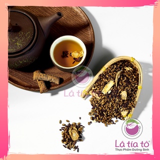 TRÀ GẠO LỨT NGƯU BÁNG 500gr - LÁ TÍA TÔ