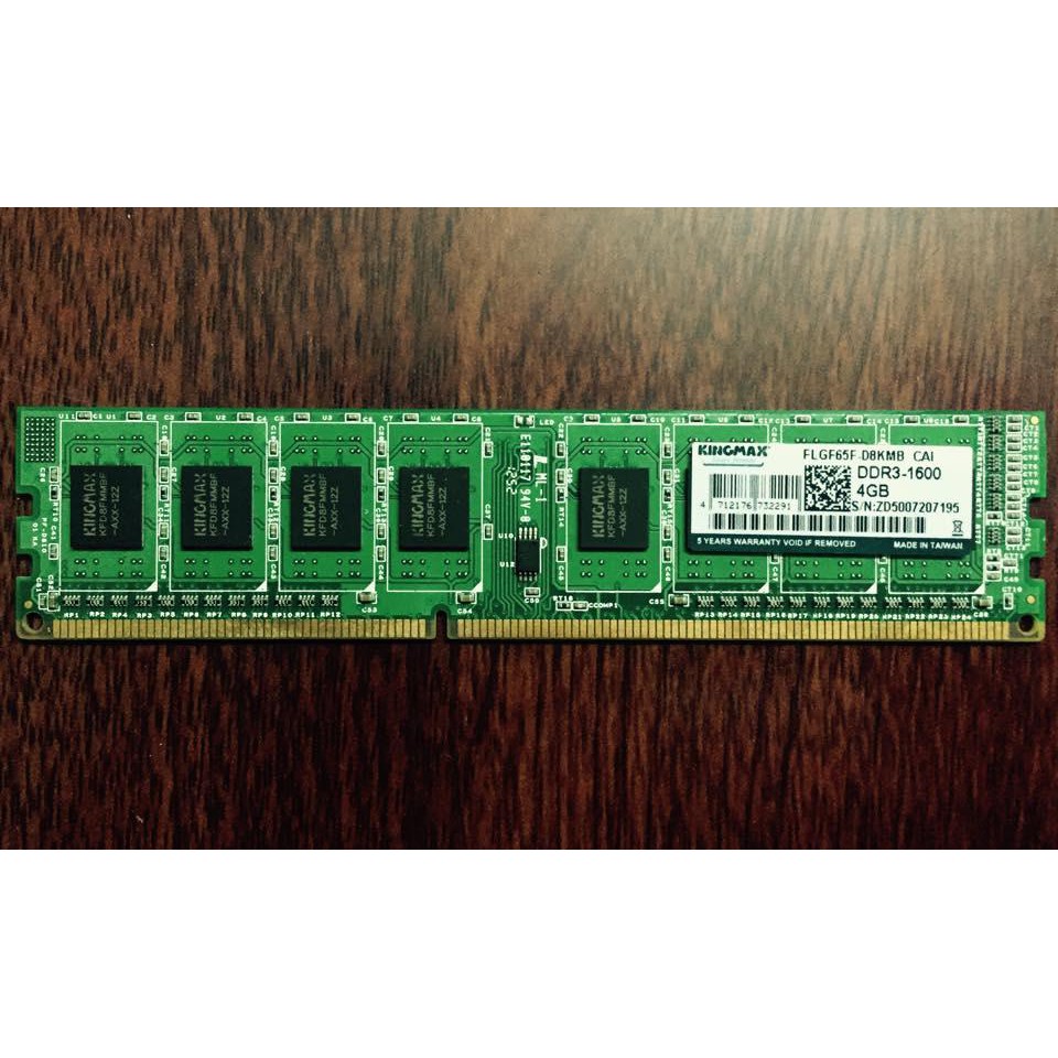 RAM KINGMAX DDR3 4GB BUS 1333 / 1600MHZ - RAM 3 4GB 1600 12800 1333 10600 new box