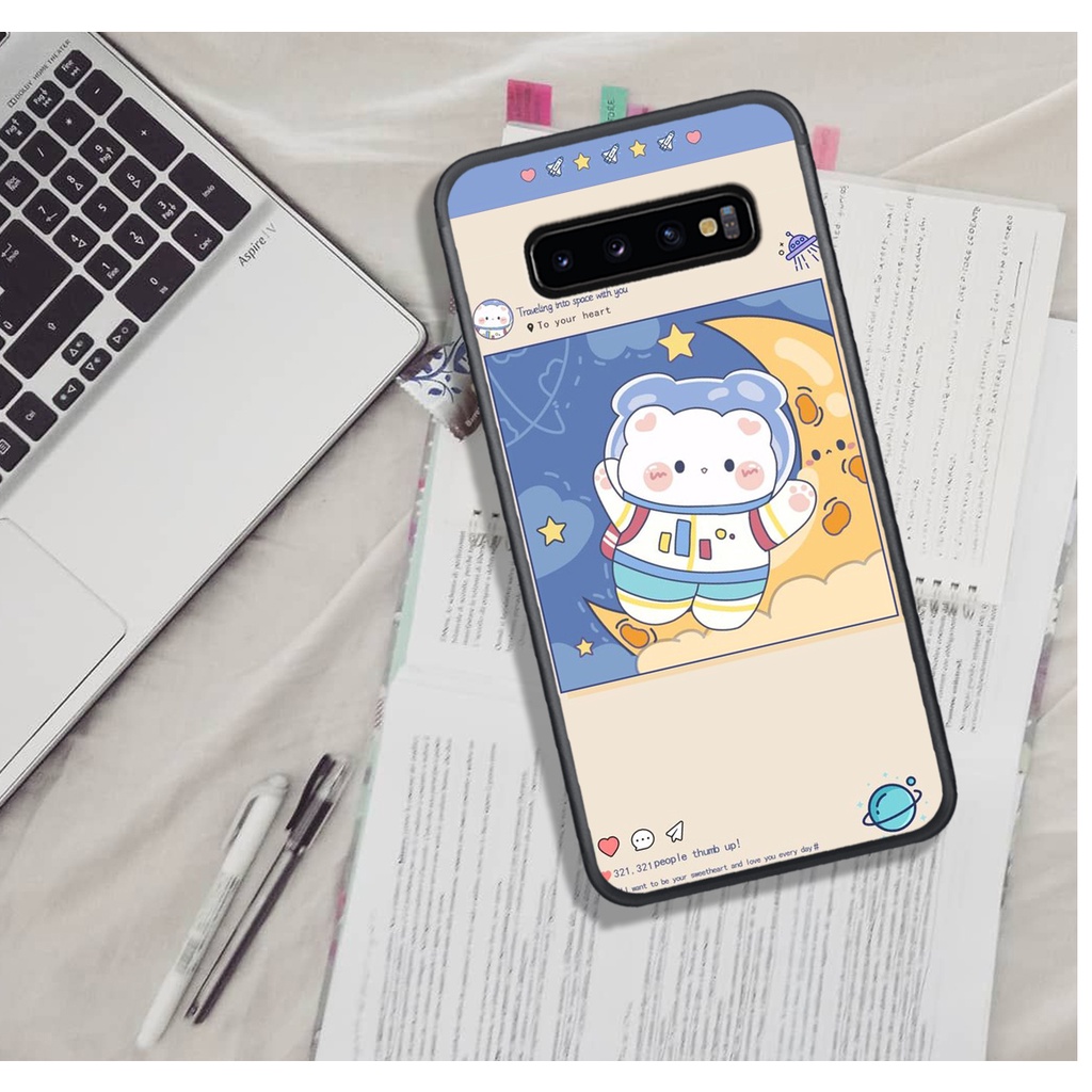 [ HOT BỎNG TAY] ỐP LƯNG SAM.SUNG S8/S8 PLUS/S10/S10 PLUS/S10 5G, IN HINH CHIBI PHI HÀNH GIA ĐÁNG YÊU, SIÊU CUTE.