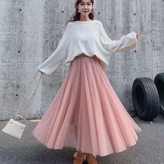 CHÂN VÁY REN LƯỚI TRƠN | BigBuy360 - bigbuy360.vn