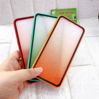 Ốp lưng realme c2 A1k trong suốt viền màu cá tính