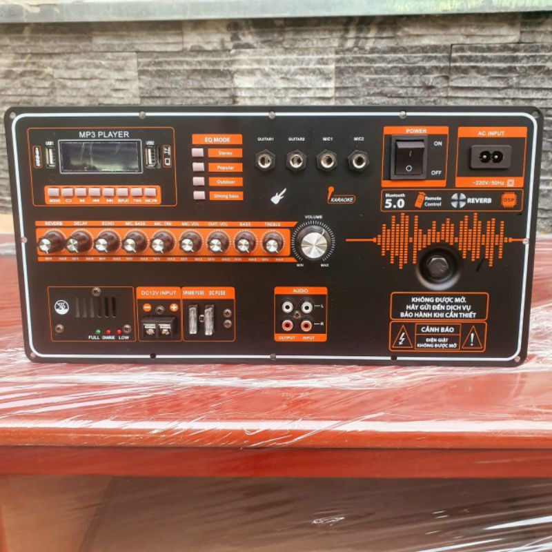 Bo Mạch Loa Kéo DSP Stereo Echo Reverb Nguồn 36V Đôi 4 Tấc Đôi 5 Tấc Hay Nhất - Echo Reverb Sâu Sắc Chống Hú 19x38