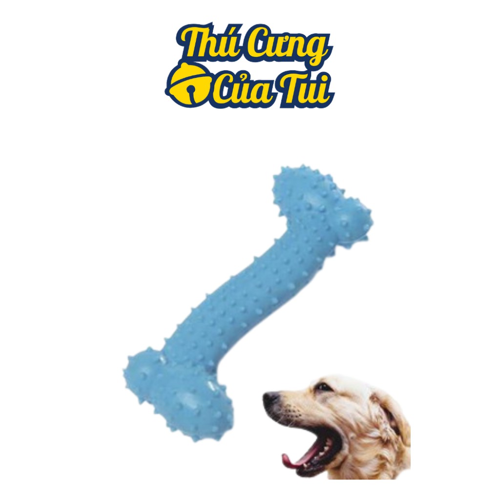 Đồ Chơi Xương Cao Su Cho Chó Tập Nhai Gặm - Thú Cưng Của Tui