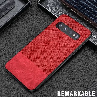 S10/S10+ Ốp lưng vải da