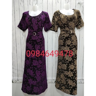 Đầm dạ hội nhũ kim tuyến cao cấp
