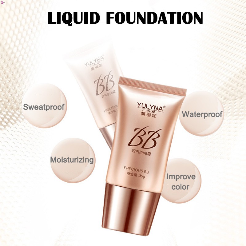 (hàng Mới Về) Kem Bb Che Khuyết Điểm Dưỡng Ẩm Lâu Trôi Màu Sắc Nude Dành Cho Nữ | BigBuy360 - bigbuy360.vn