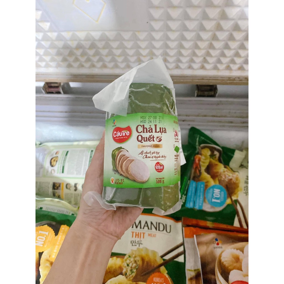 chả lụa quết thượng hạng cầu tre 500g