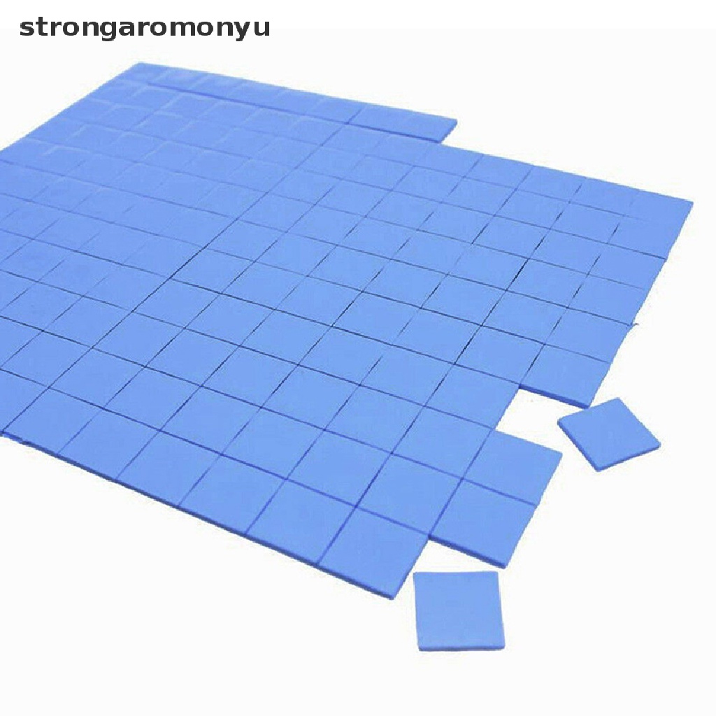 Tấm silicon tản nhiệt CPU GPU màu xanh dương 100mmx100mmx1mm