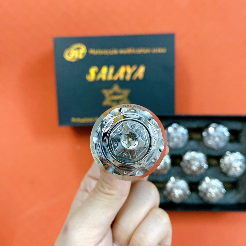 Cặp Gù Salaya G3 Gắn Tay lái Nhiều Dòng Xe Chuẩn Inox 304 Siêu Bóng Nét