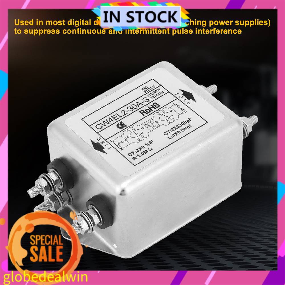 Bộ Lọc Nguồn Cw4El2-30A-S