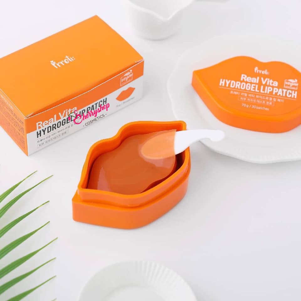 Mặt nạ dưỡng môi Pretti real vita Hydrogel lip Patch