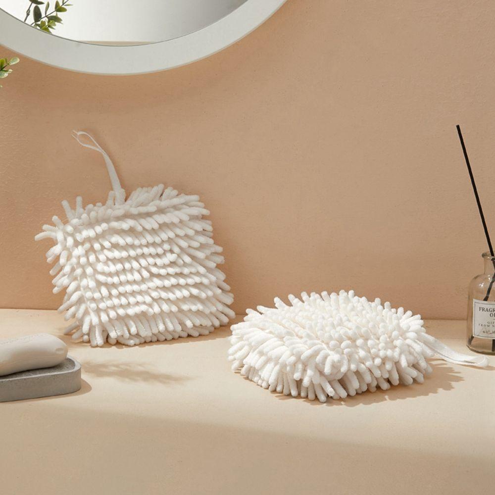 Khăn Lau Tay / Chén Dĩa Vải Dệt Mềm Mại Khô Nhanh Treo Tường Nhà Tắm