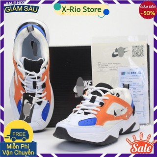 [FREE SHIP-HÀNG QUẢNG CHÂU]  giày thể thao sneaker M2k trắng cam full box 1.1. X-Rio Store