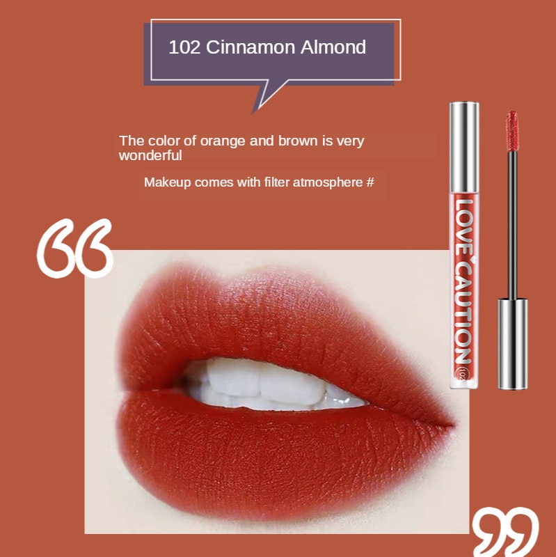 Son môi nhung nhám dễ lên màu chống thấm nươcx không phai bền lâu | BigBuy360 - bigbuy360.vn