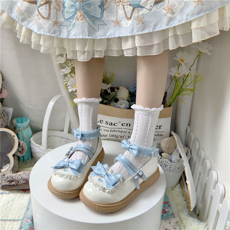 Giày Nữ Phong Cách Lolita Xinh Xắn Dễ Phối Đồ