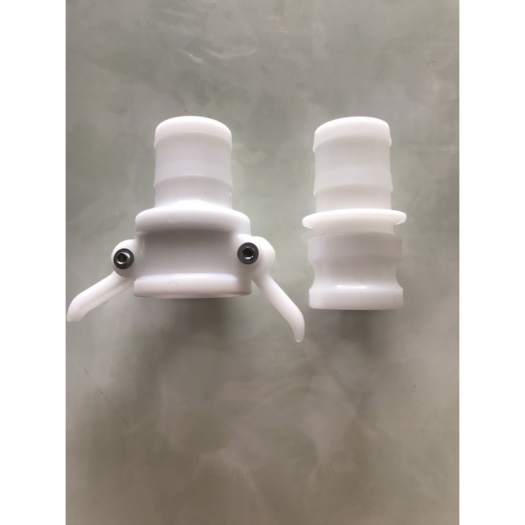 Khớp nối nhanh nhựa phi 42 phi 49 phi 60 - cùm nhựa tai thỏ nối tiện lợi tháo lắp nhanh gọn an toàn