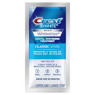Miếng Dán Trắng Răng Crest 3D White Whitestrips Classic Vivid