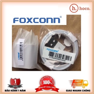 COMBO CÁP SẠC + CỦ SẠC FOXCONN - CỦ CÁP SẠC ZIN BẢO HÀNH 12 THÁNG ĐỔI MỚI