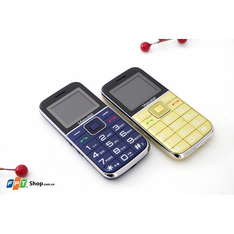 [Mã ELMS5 giảm 7% đơn 300K] Điện Thoại Cho Người Già Masstel Fami 12 - Viền Kim Loại, Ăng Ten FM Không Dây [CHÍNH HÃNG] | BigBuy360 - bigbuy360.vn