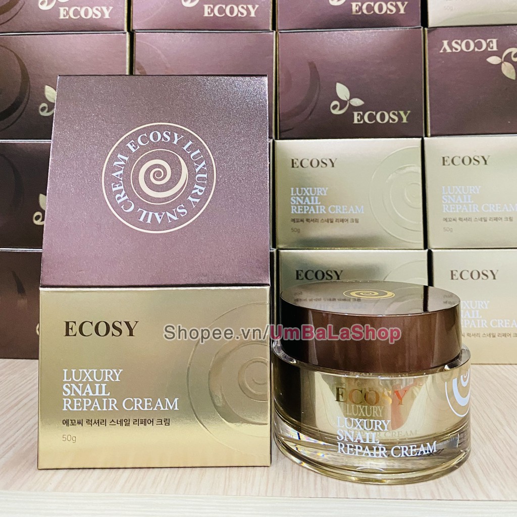 Kem dưỡng ốc sên ECOSY LUXURY SNAIL (50g)