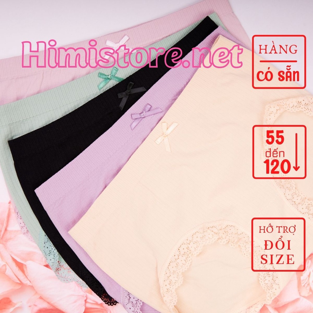 QUẦN LÓT BIGSIZE NỮ LƯNG CAO THUN CO DÃN CÒN SIZE DƯỚI 75KG - HIMISTORE.NET