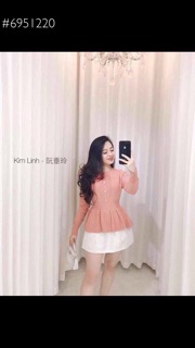 ÁO LEN PEPLUM
