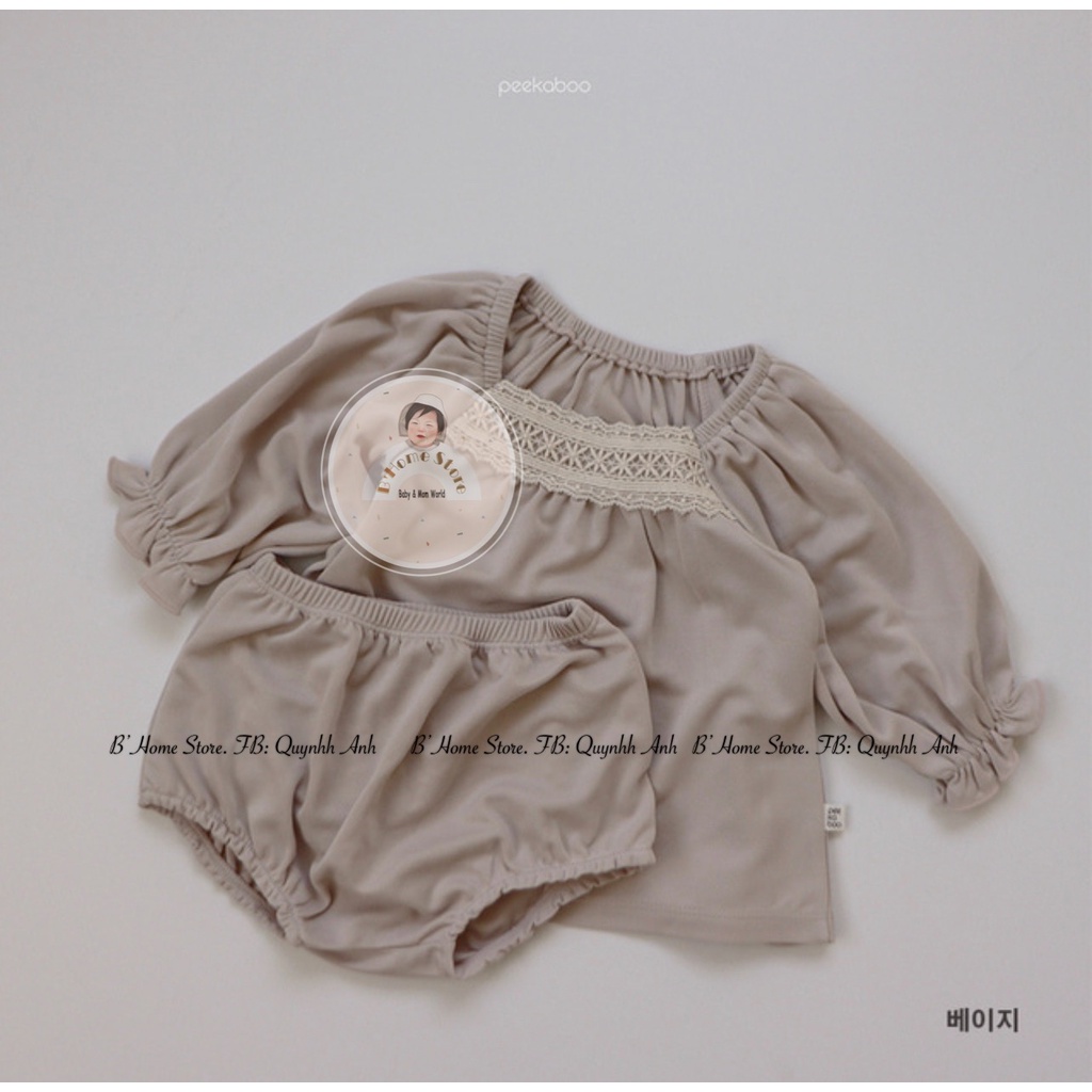 BST APLS Peekaboo Hàn Quốc Chất Liệu Cotton Mềm Mịn Nhẹ Nhàng Thoải Mái Cho Bé Xuân Hè 2022