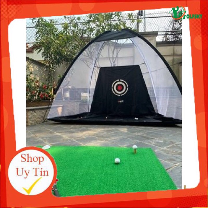 LỒNG TẬP GOLF MINI KT 3x2x1.8m - Video Ảnh Thật - Tặng Bóng Golf