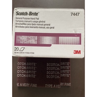 1 MIẾNG CHÀ NHÁM 3M SCOTCH BRITE 7447