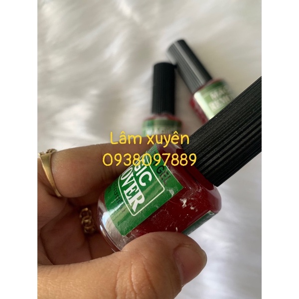 Phá gel lạnh không nóng GIÁ RẺ MAGIC REMOVER 15ml, MAG 15ml  dạng lỏng màu đỏ, phá gel nhanh, không ảnh hưởng sức