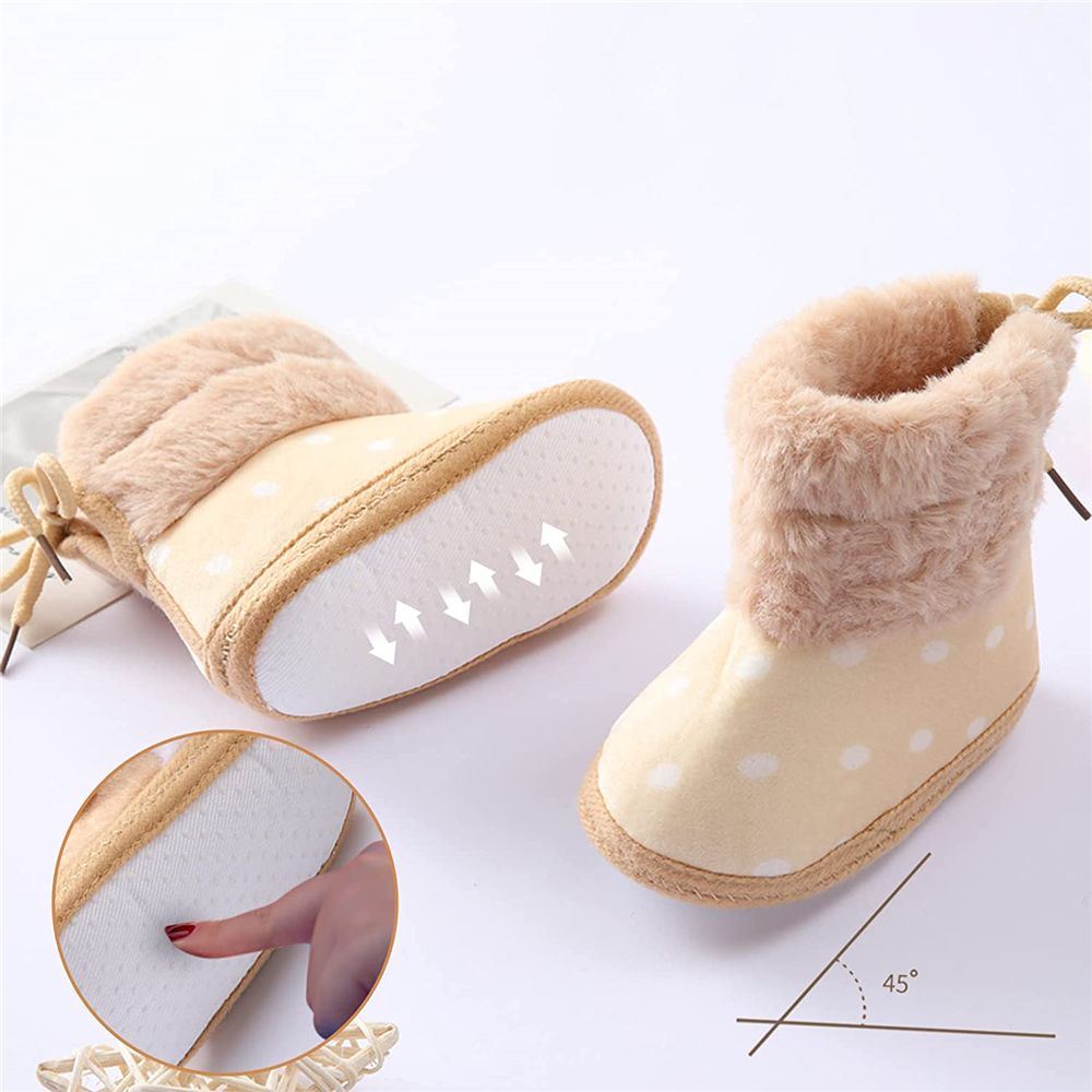 Giày bốt cổ cao đế mềm chống trượt cho bé trai và bé gái MIHAN1